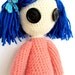 coraline soft doll