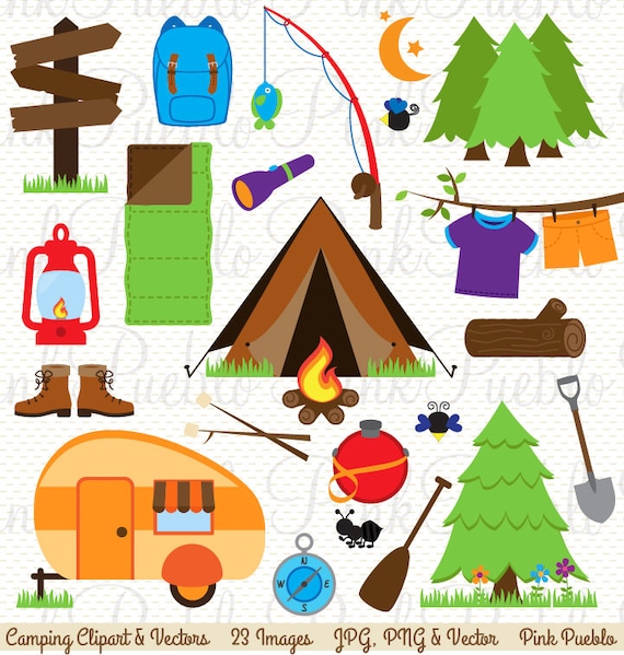 Download Camping Clip Art Camping Clipart Camping Invitation or