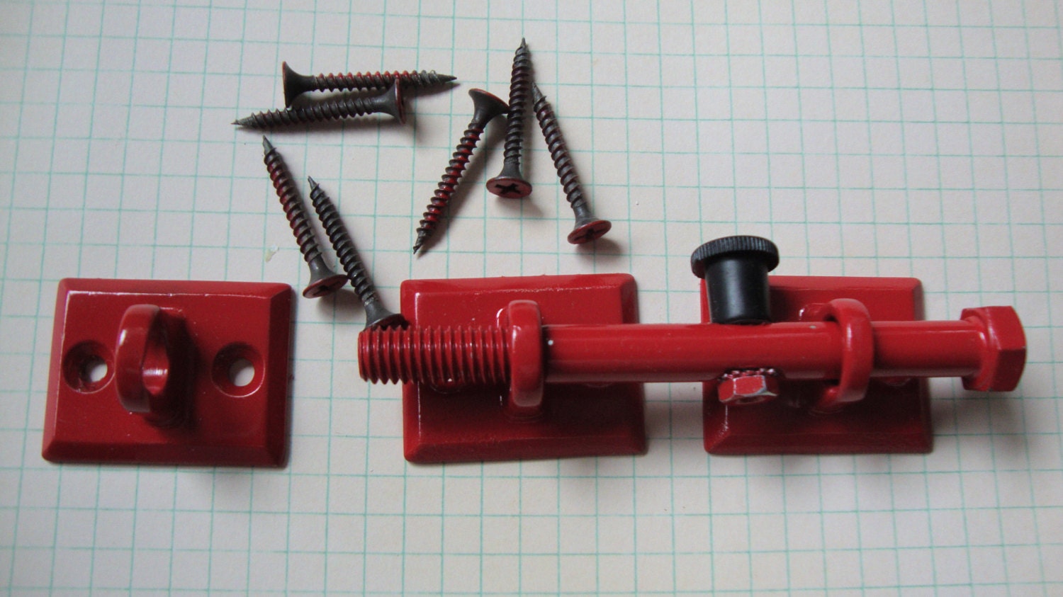 Fire Hydrant Color Lock Metal Hardware Red Metal Lock