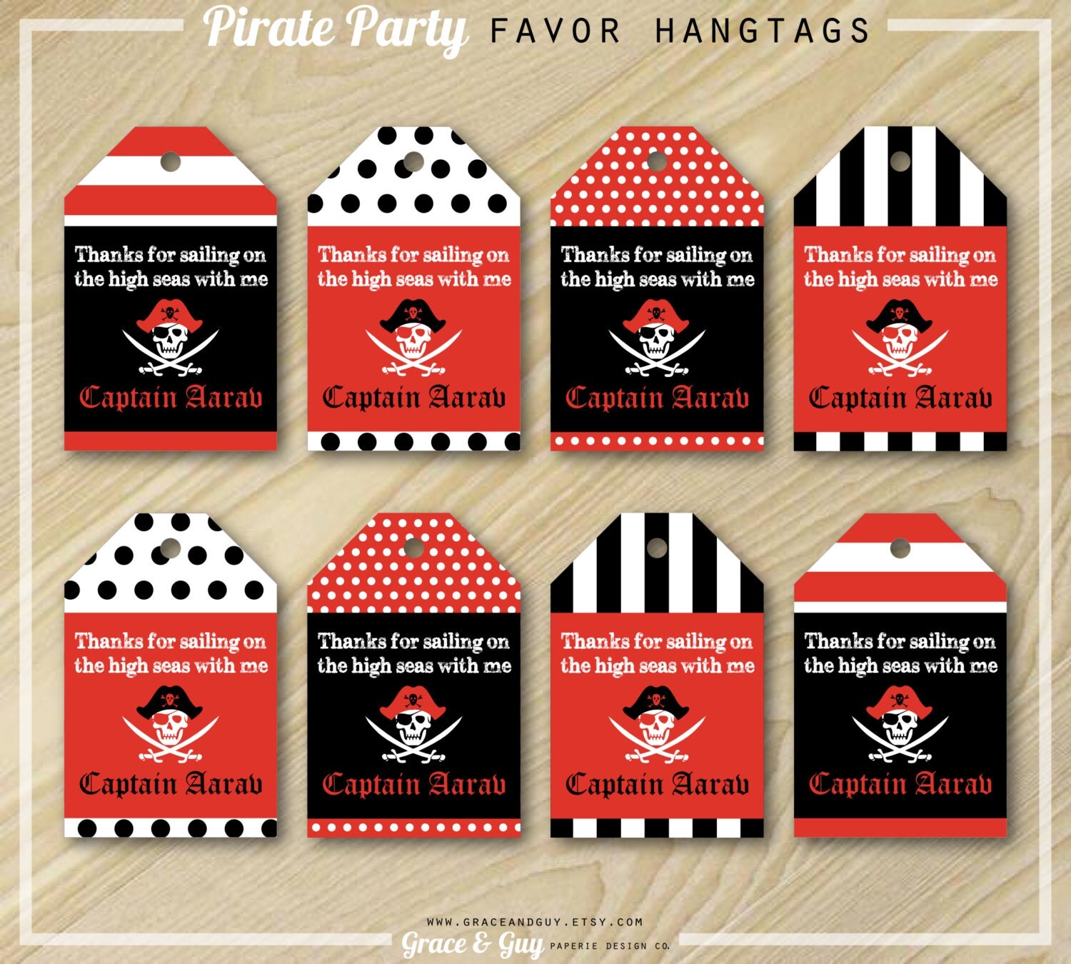 pirate party pirate party favor tags printable favor tags