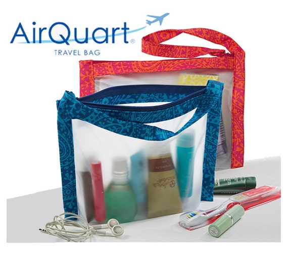 quart sized bag for travel dimensions