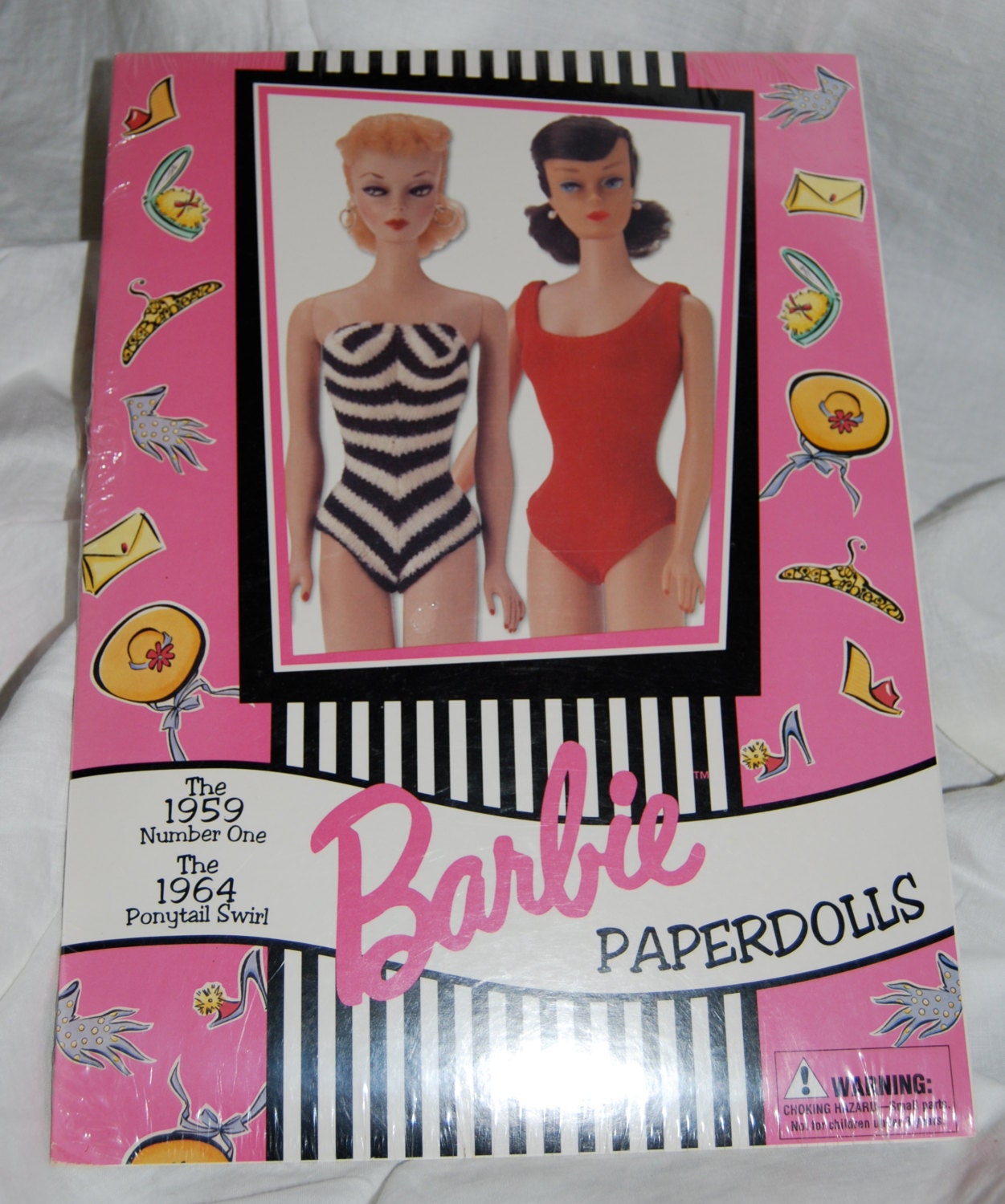 Vintage BARBIE Paper Dolls Booklet from the 1980's One