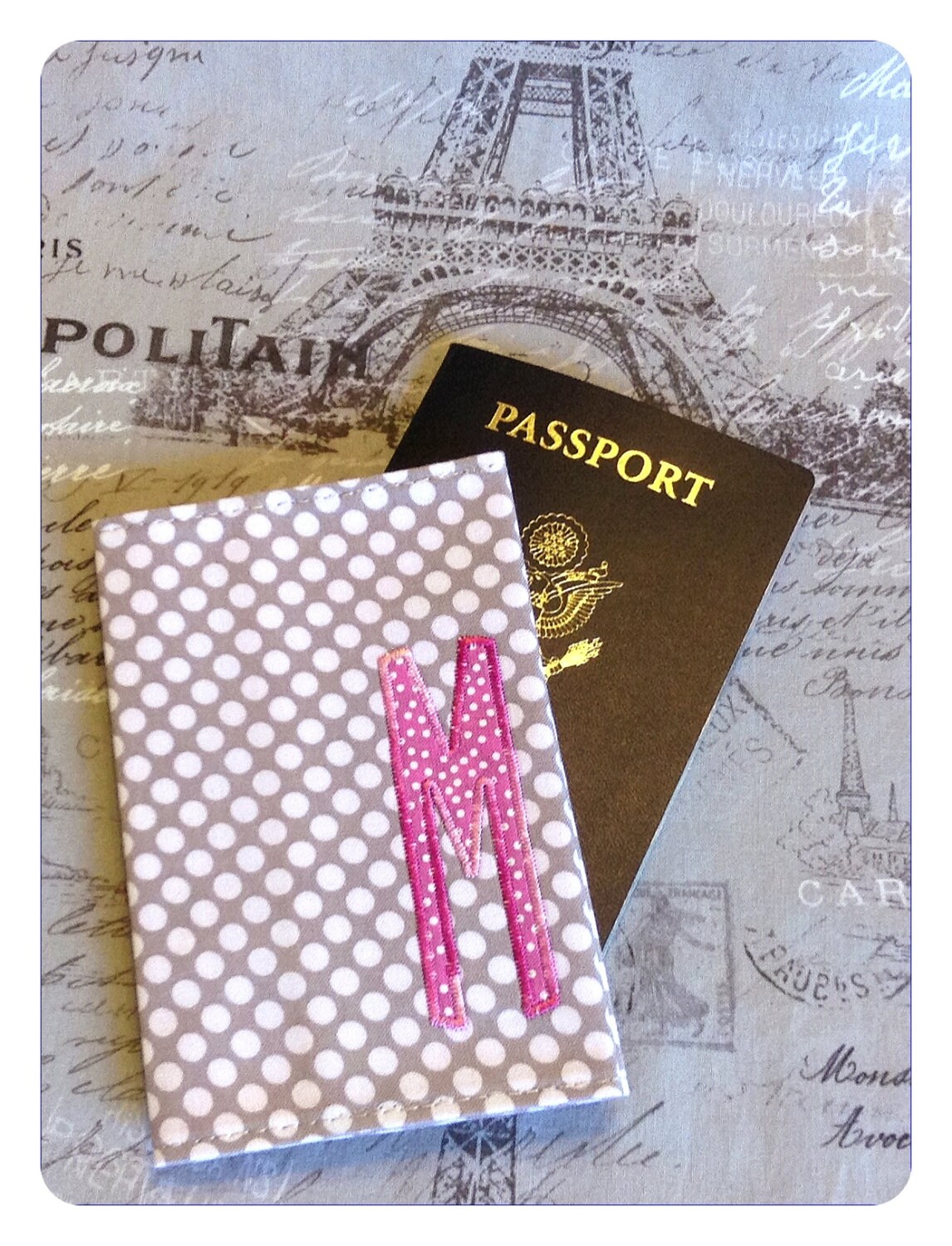 Personalized Passport Cover Destination Wedding Bridesmaid