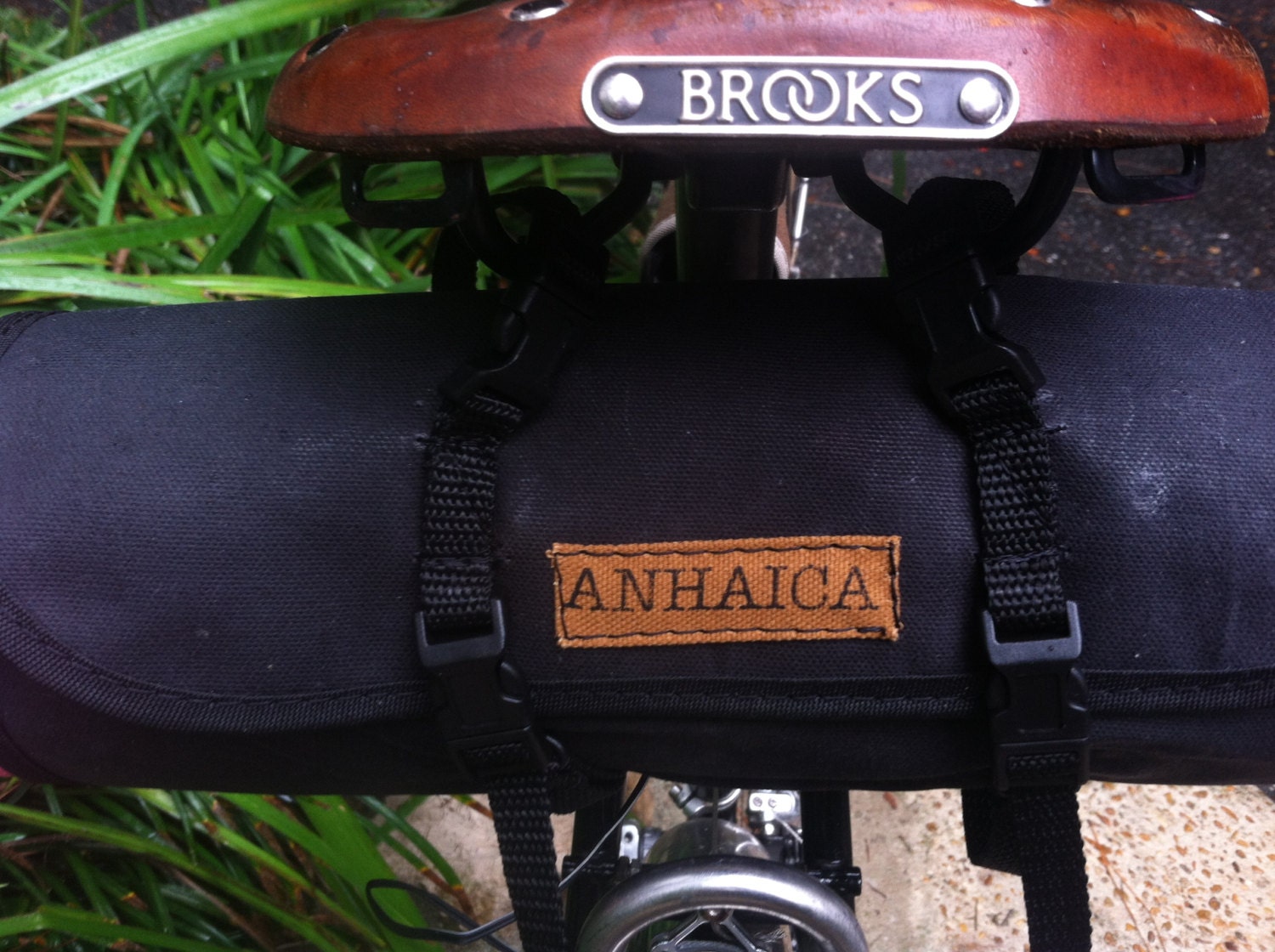 Black cycling accessory yoga bag yoga mat bag