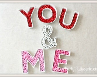 Ceramic Letter Dishes birthdays, weddings, reunions, sorority, parties, corporate events, showers