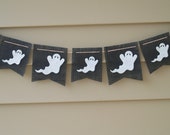 Halloween Ghost Bunting with Felt and Burlap Il_170x135