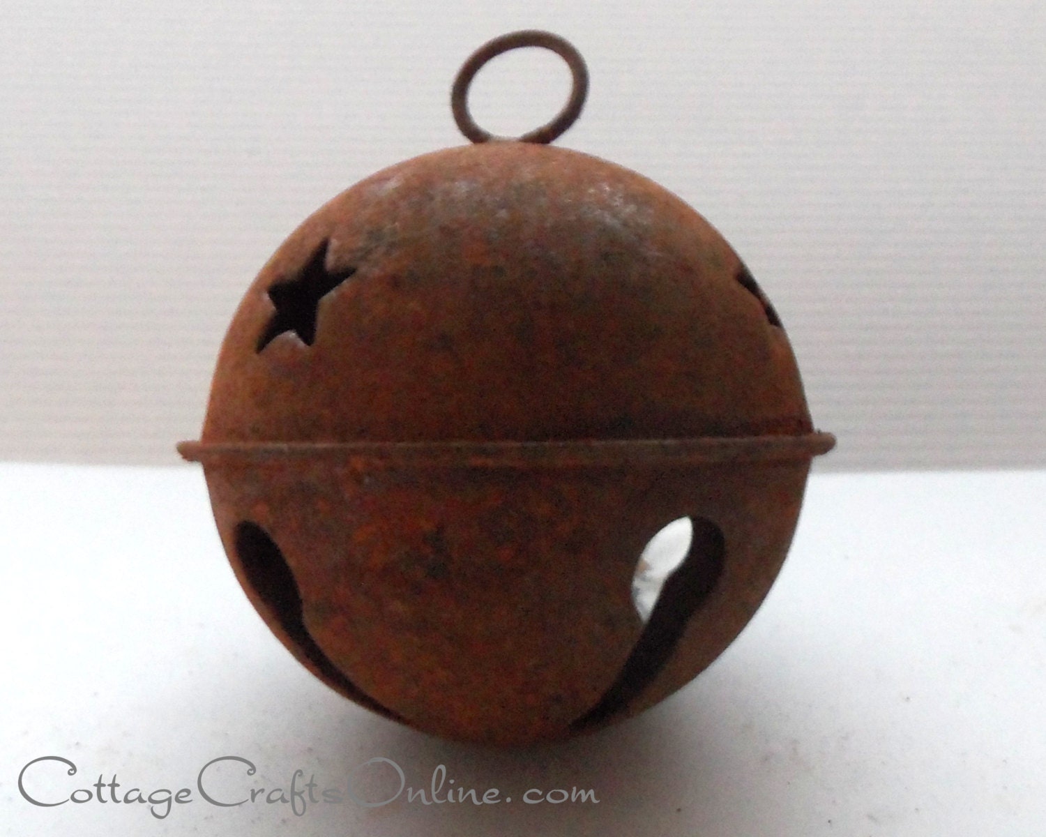 Rusty Jingle Bell Extra Large 80 mm 3 Darice Craft