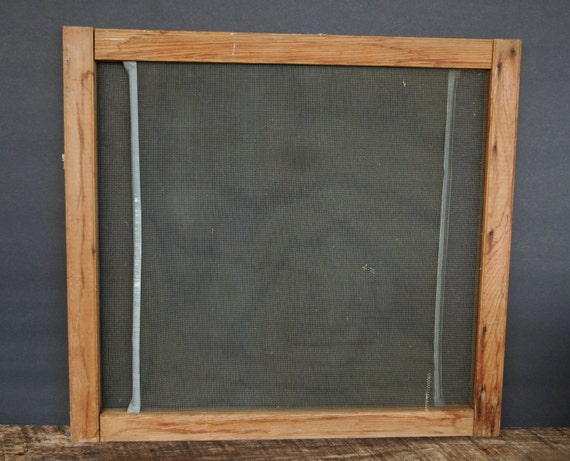 wooden adjustable window screens