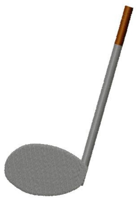 Golf Club Embroidery Design Instant by JEmbroiderynApplique