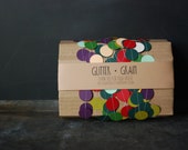 25' Paper & Thread Garland: Glitter + Grain Mix