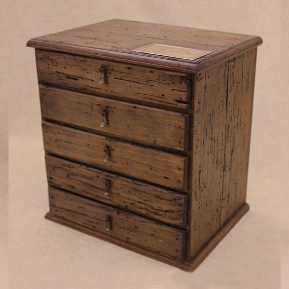 Chest of Drawers Drawer Box Personalized Gift Jewelry Box