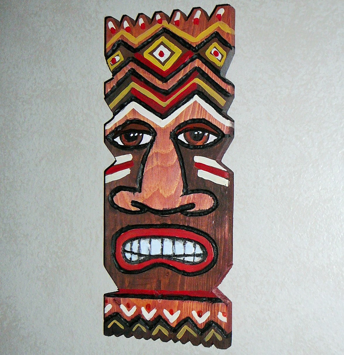 TIKi Mask wooden wall decor