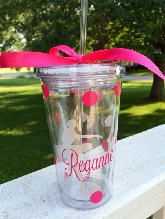 Ballet Dancer Tumbler Personalized Dance Cup Ballet Cup Dance