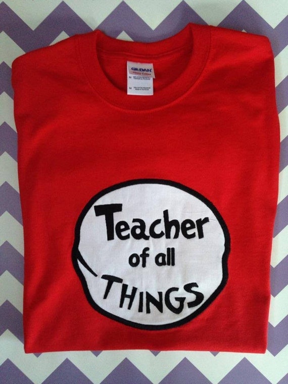 teacher of all things shirt universal