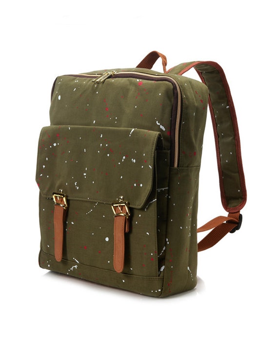 mens square backpack
