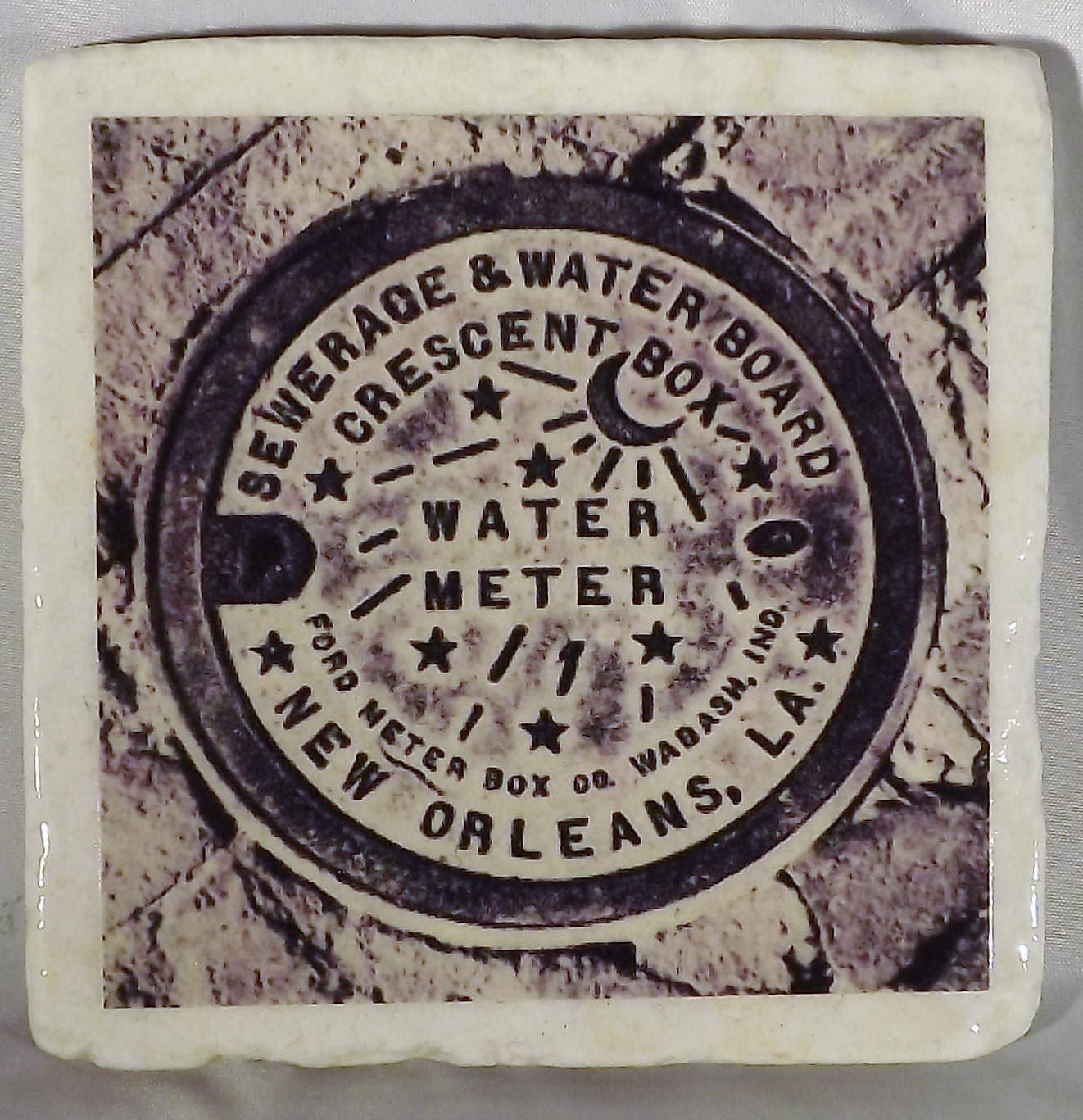 New Orleans Water Meter Coaster