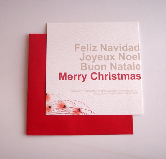 International Lights Holiday Cards 10pack by BlueIrisStudio