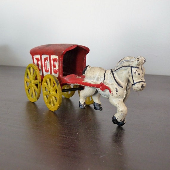 motorised toy horse and cart