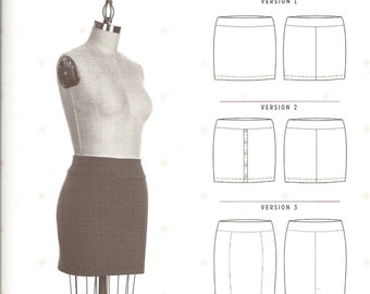 CAMBIE DRESS pattern with 2 SKIRT styles by by FancifulFabrics