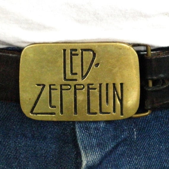 Belt Buckle Brass Led Zeppelin
