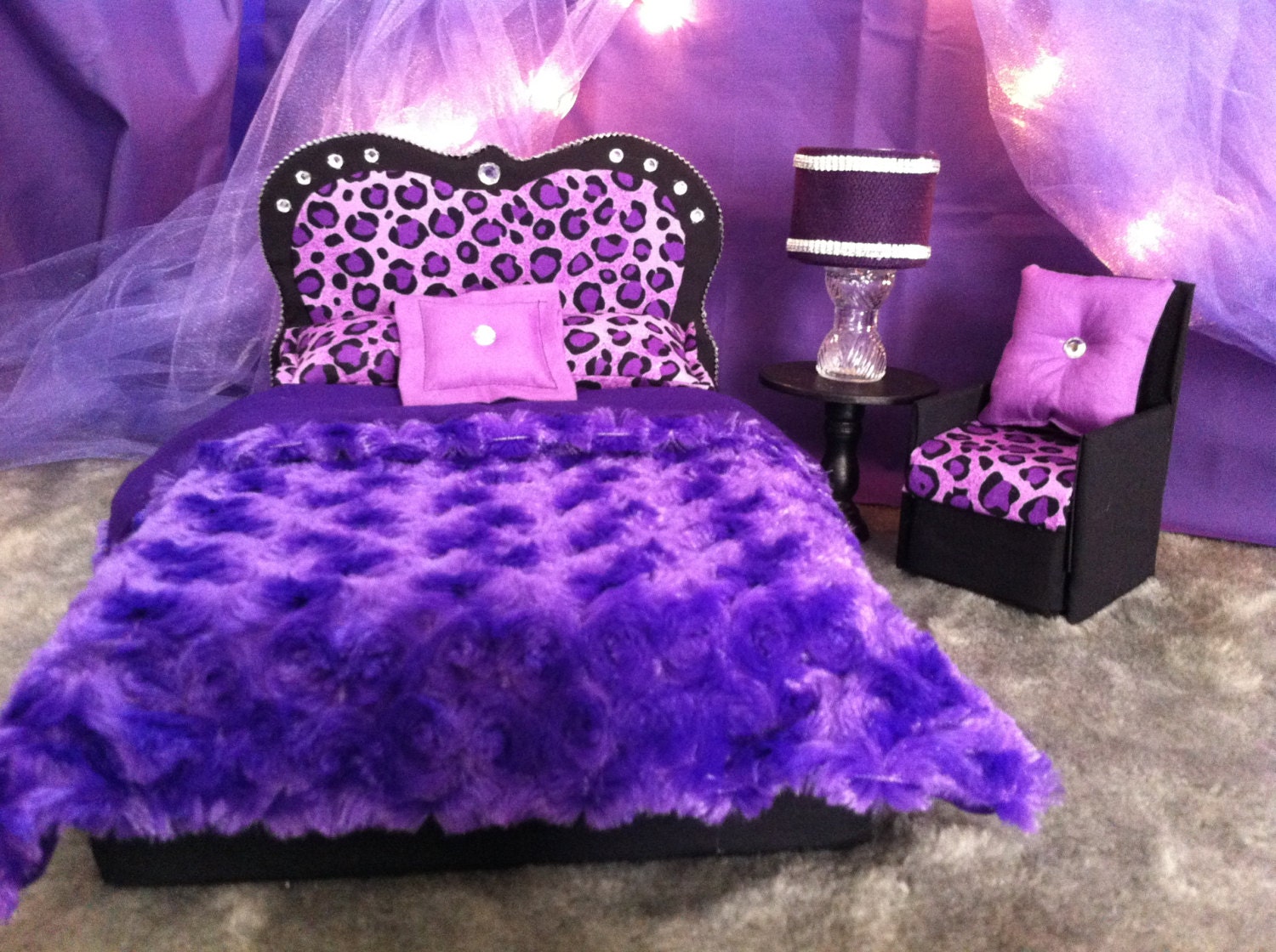 Кровать для Барби своими руками в домашних условиях
