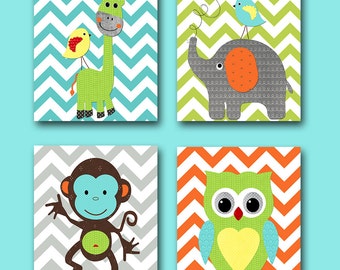 girl baby boy nursery art print children wall art baby room decor monkey nursery owl nursery - Monkey Bedroom Decor girl baby boy nursery art print children wall art baby room decor monkey nursery owl nursery - Monkey Bedroom Decor