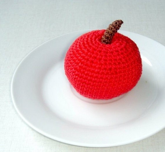 Apple Baby toyRed applePlay food ToyFor children