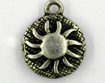 Vintage sun charm