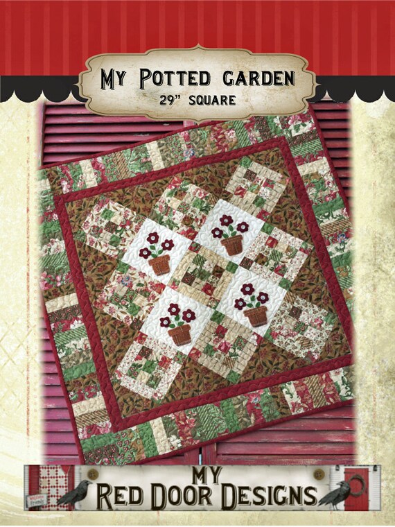 My Potted Garden Quilt Kit My Potted Garden Quilt Kit