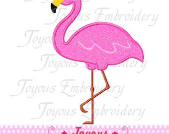 Instant Download Flamingo Applique Machine Embroidery Design NO:1509