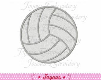 Instant Download Volleyball Applique Embroidery Design NO:1559