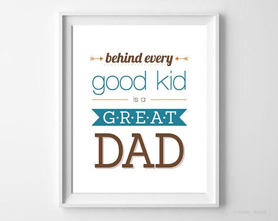 Father's Day Wall Art Printable Decor Grandpa Gift for Dad Father's Day Typography Digital Instant Download Il_570xn