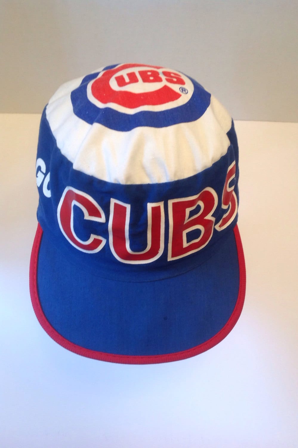 Amazing Rare Vintage Chicago Cubs with Big Logo A Cotton Cap