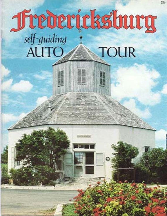 Vintage Book On Historic Fredericksburg Texas A Self Guiding