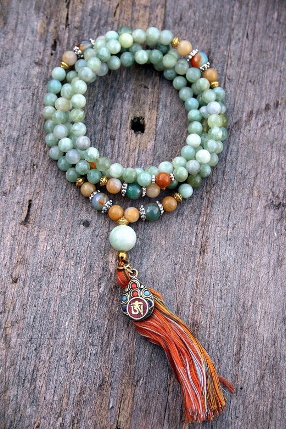 beautiful mala necklace