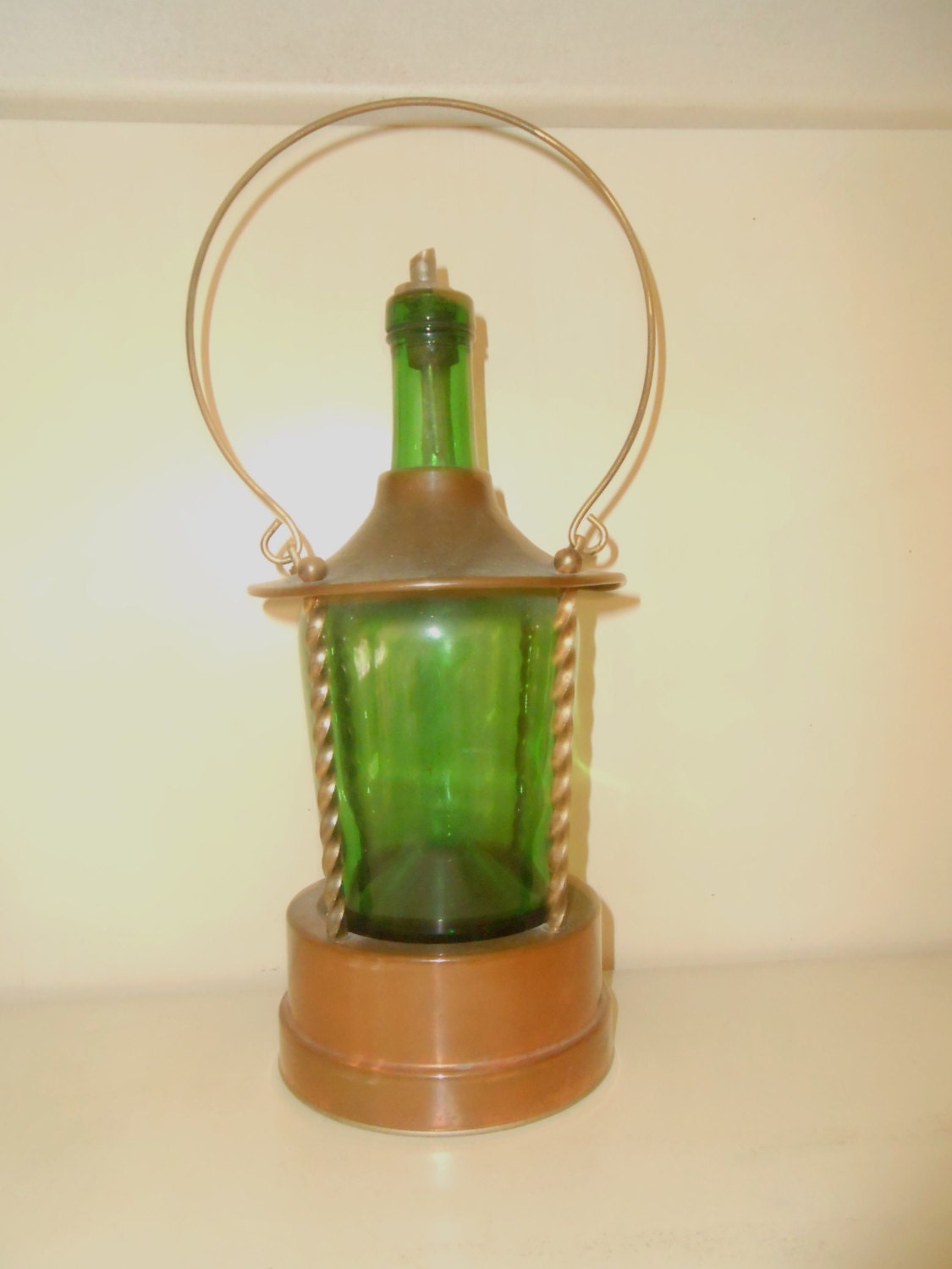 Vintage Musical Decanter German Music Box by RememberingDiane