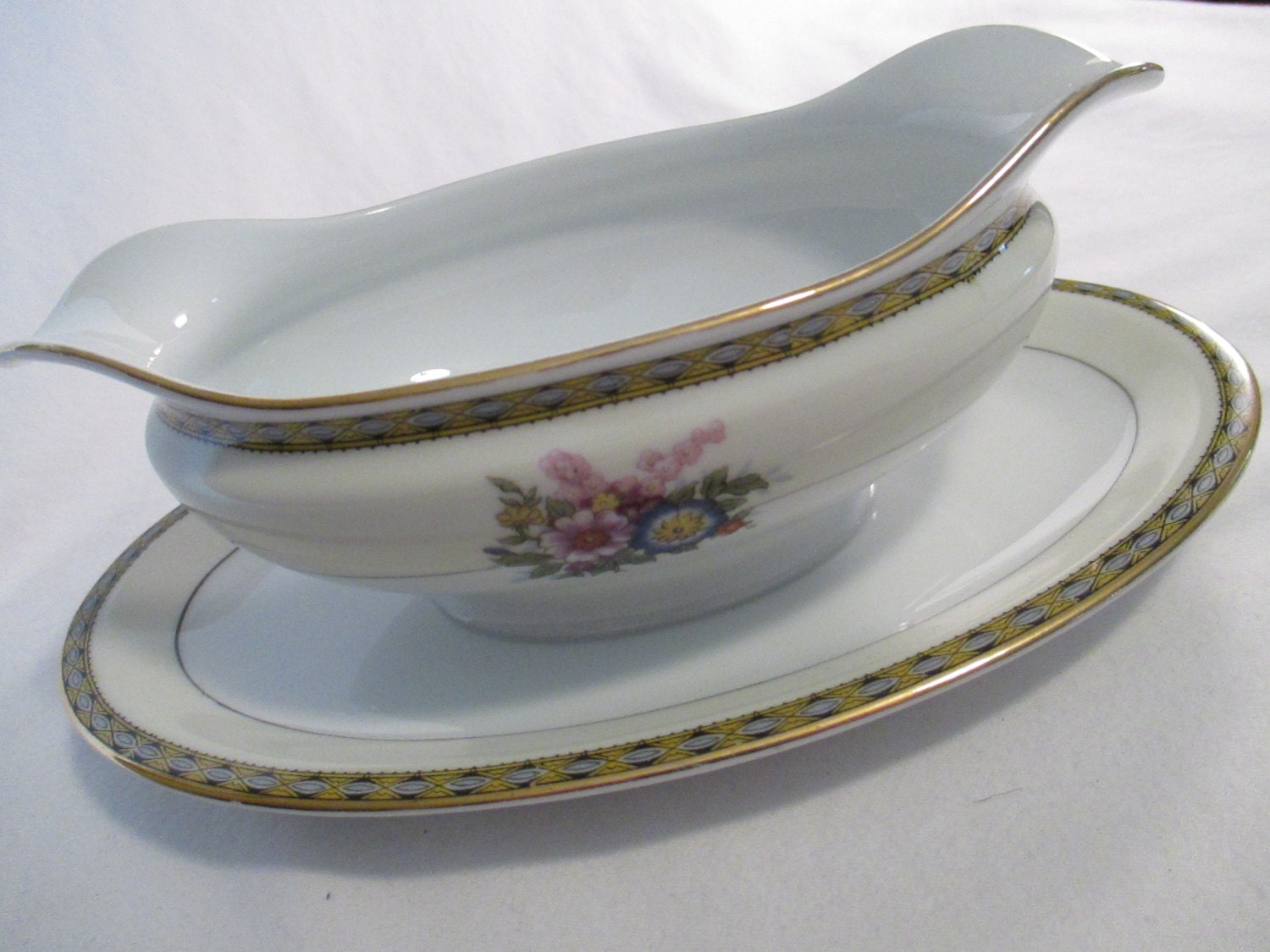 Vintage Mismatched China Serving Dishes Set of by LBFCollections