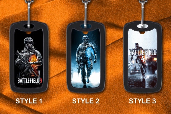 Custom Gamer Dog Tag - Battlefield