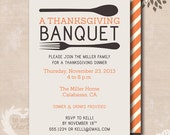 Thanksgiving Banquet Invitations - Printable Thanksgiving Dinner Invitations Il_170x135