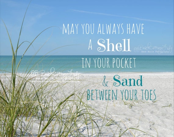 May you always have a SHELL in your Pocket & by BeachCottageLife