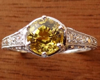 canary yellow sapphire canary yellow sapphire