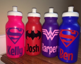 Superhero bottle | Etsy