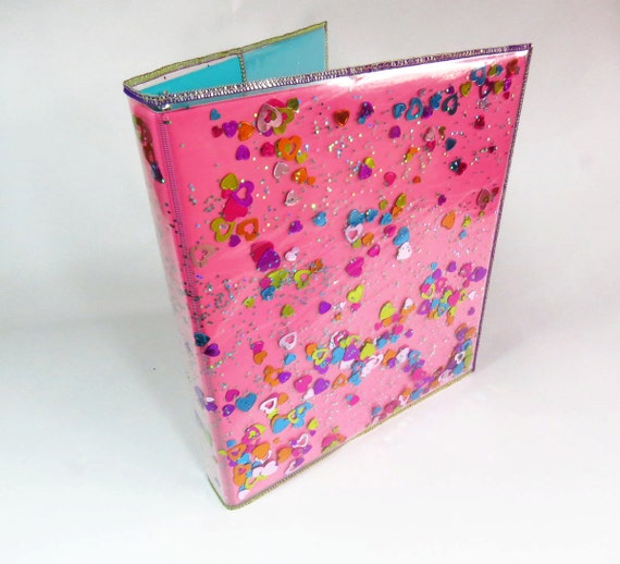 pink 3 inch binder