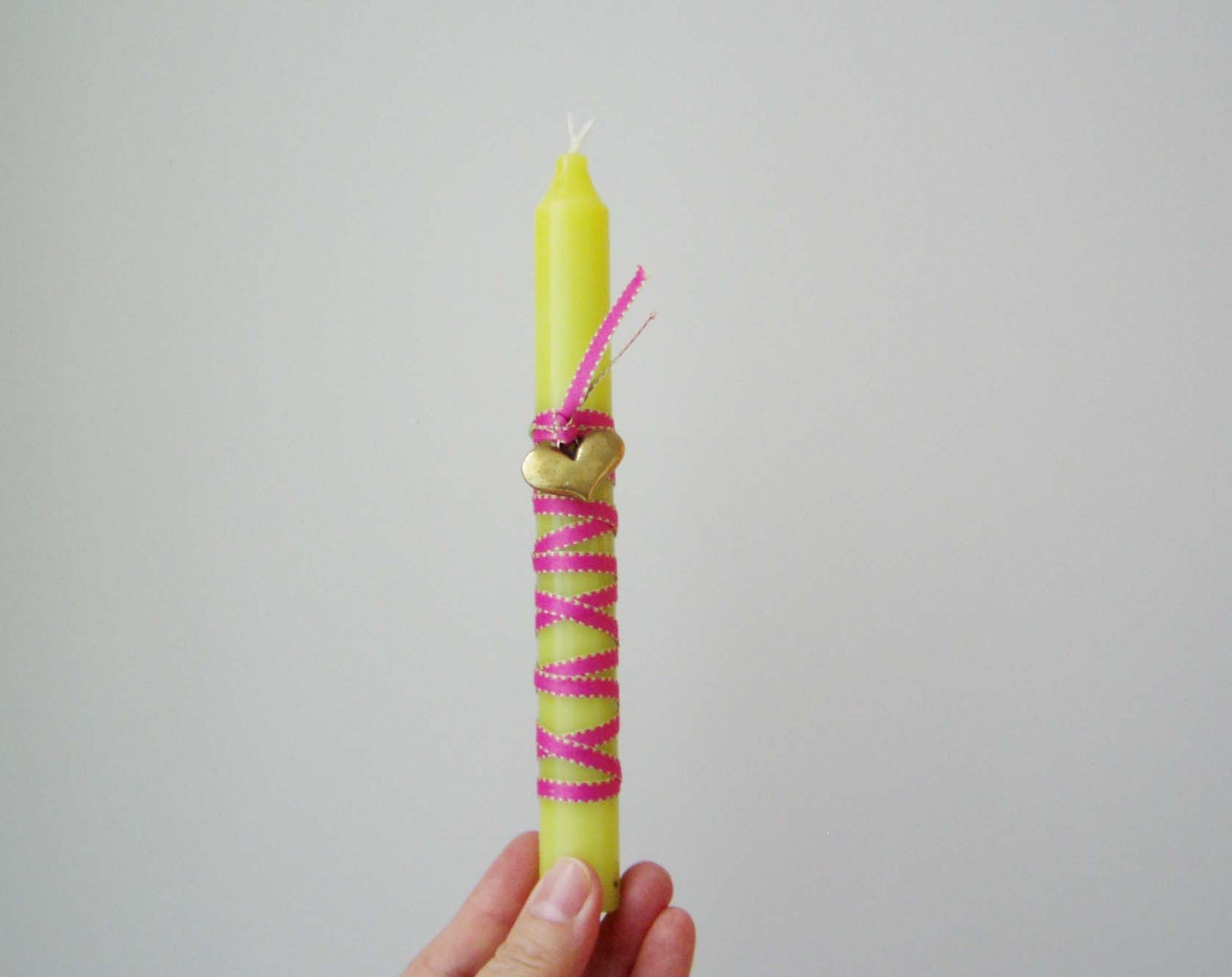 Greek Easter candle for teen girls small lime candle with