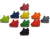 Santa Sleigh Crayons set of 10 - Christmas Crayons - Party Favors Il_170x135