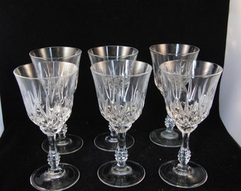 crystal wine glasses