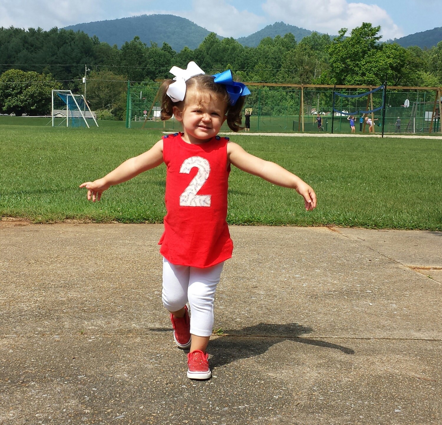 Girl Birthday Outfit Girls Baseball Outfit by MYSWEETCHICKAPEA