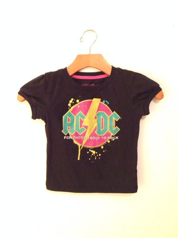 baby acdc t shirt