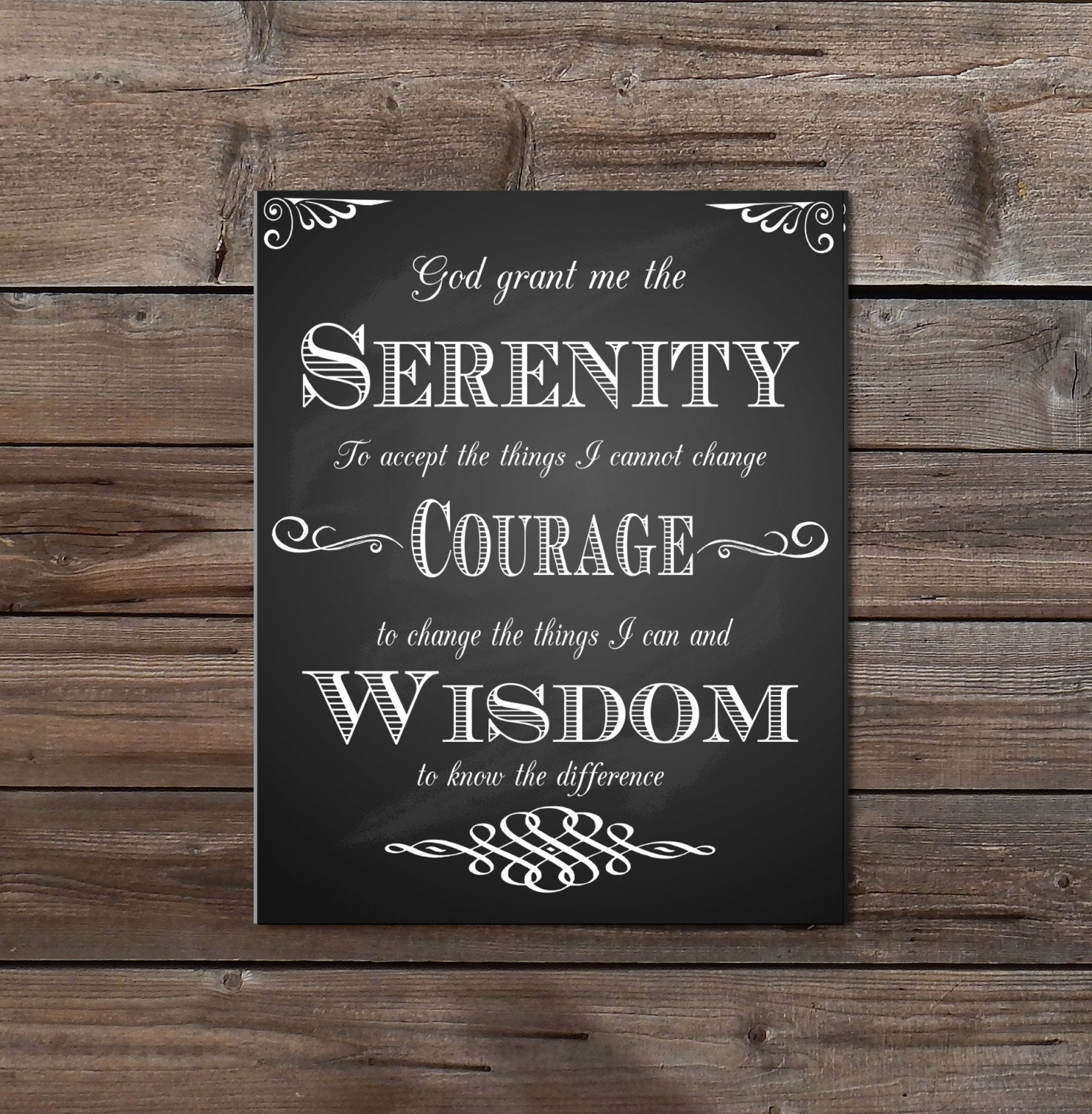 Serenity Prayer Bible Verse