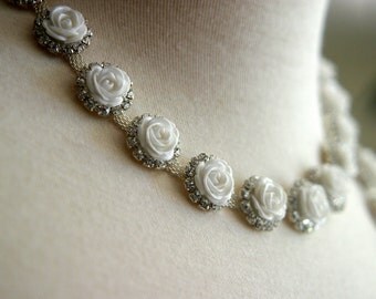 Tresors Rhinestone Trim, Rhinestone Headband, Rhinestone Belt, CR-007